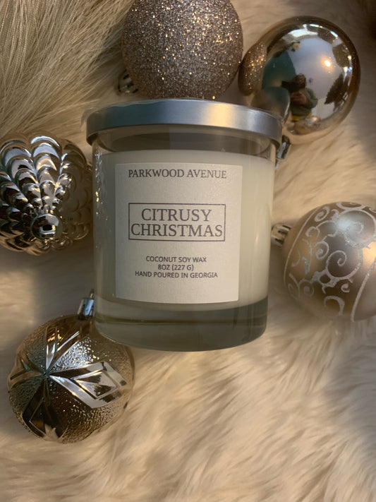 Citrusy Christmas 8 oz Candle